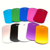 Custom Laser Engraved Metal Tags – 10 Colours | Durable Anodized Aluminum