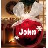 Personalized Christmas Baubles | Custom Name, Colour & Finish