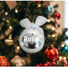 Personalized Christmas Baubles | Custom Name, Colour & Finish