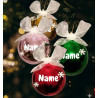 Personalized Christmas Baubles | Custom Name, Colour & Finish