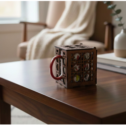 Artisan Laser-Cut MDF Mug Gift Box | 3 Designs | Keepsake