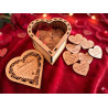 Personalized "10 Reasons Why I Love You" Wooden Heart Box