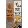 DIY Leather Cross-Stitch Bookmark Kit - Veg-Tan Laser Cut | Proverbs 16:24