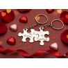 Personalized Puzzle Keyring Set | Engraved Gift South Africa