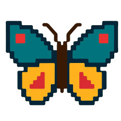 Wooden Butterfly  Cross Stitch Keyring Kit | Beginner Friendly Crafts