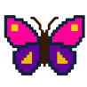 Wooden Butterfly  Cross Stitch Keyring Kit | Beginner Friendly Crafts