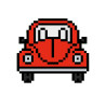 Wooden VW Car Cross Stitch Keyring Kit | Beginner Friendly Craft
