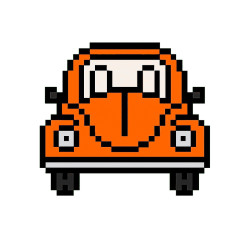 Wooden VW Car Cross Stitch Keyring Kit | Beginner Friendly Craft