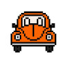 Wooden VW Car Cross Stitch Keyring Kit | Beginner Friendly Craft