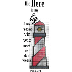 Veg Tan Leather Cross Stitch Bookmark Kit – Lighthouse Design | DIY Craft