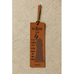 Veg Tan Leather Cross Stitch Bookmark Kit – Lighthouse Design | DIY Craft