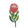 Leather Cross Stitch Bookmark Kit – Veg Tan 65x190mm