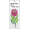 Leather Cross Stitch Bookmark Kit – Veg Tan 65x190mm