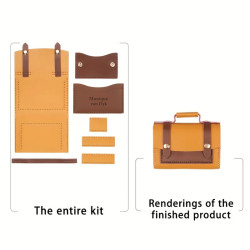 DIY Mini PU Leather Handbag Kit – Fun Craft Project & Personalised Gift