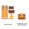 DIY Mini PU Leather Handbag Kit – Fun Craft Project & Personalised Gift