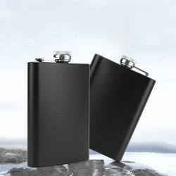 295ml Hip Flask – Personalised Laser Engraved Stainless Steel