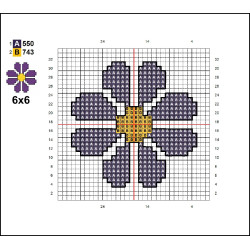 DIY Leather Cross Stitch Keyring Kit – Flower Design | Handmade Veg Tan Leather Craft Kit