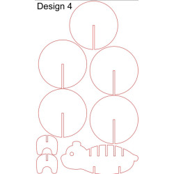 DIY Animal Coaster Kit | 5-Pack MDF Blanks for Kids Crafts