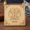 Zodiac Wooden Coasters | Engraved Star Sign Sets | Custom Gifts