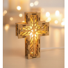 Wooden Cross Lanterns & Lighted Religious Gifts