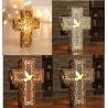 Wooden Cross Lanterns & Lighted Religious Gifts