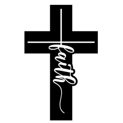 15cm Laser-Cut Wooden Cross Blanks for DIY & Decor