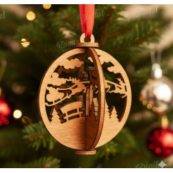 DIY 3D Wooden Christmas Ornaments | Paint & Decorate Kits