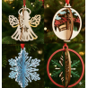 DIY 3D Wooden Christmas Ornaments | Paint & Decorate Kits