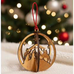 DIY 3D Wooden Christmas Ornaments | Paint & Decorate Kits