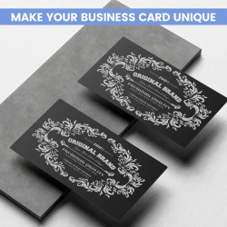 Custom Laser Engraved Metal Business Card Plate – 85x55mm