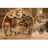 3D Wood Snow Globes DIY Kit - 3 Designs