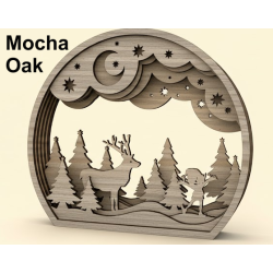 3D Wood Snow Globes DIY Kit - 3 Designs