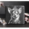 Chihuahua Christmas Coasters - Pack of 4 Custom Slate Gift