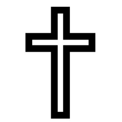 25cm Laser-Cut Wooden Cross Blanks for DIY & Decor