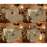 DIY Wooden Advent Calendar Kit - 24 Drawer Christmas Village