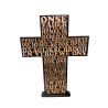 Onse Vader Scripture Cross - 29cm Wooden Lord's Prayer Décor