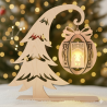 DIY MDF Christmas Lantern Kit - Paint & Glow