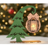 DIY MDF Christmas Lantern Kit - Paint & Glow
