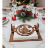 Festive Fir Napkin Caddy | Christmas Table Decor & Gifts