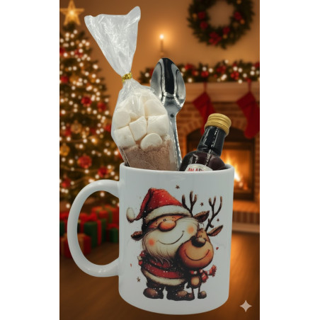 Adult Christmas Hot Chocolate Mug