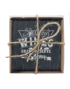 Custom Laser Engraved Coasters